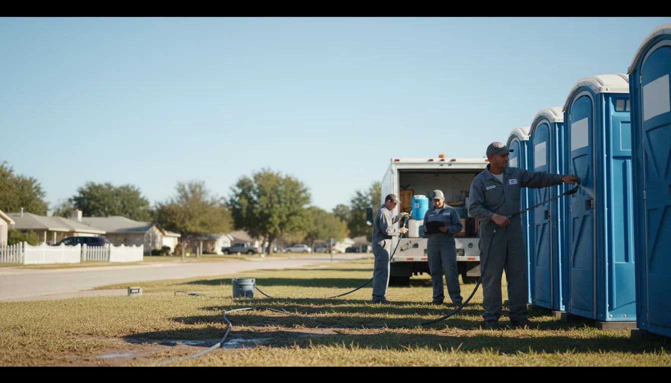 Long-Term Portable Toilet Rental in Ryan, IA near me